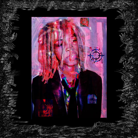 PRETTIFUN OIL PAINTING A3 POSTER