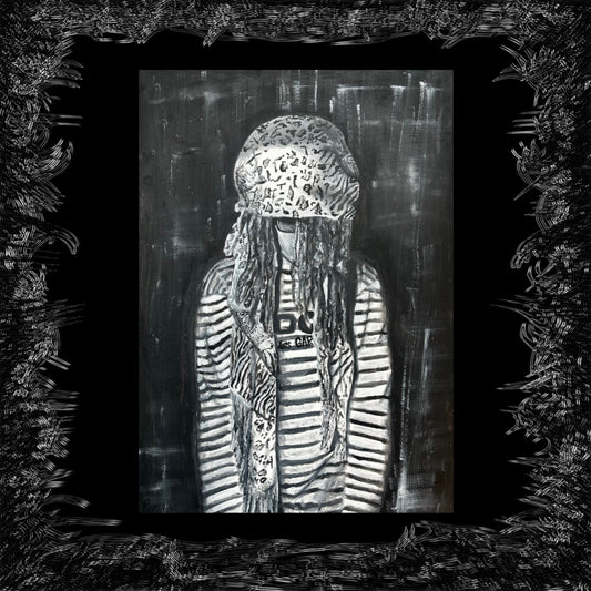 CHE ORIGINAL OIL PAINTING A3 POSTER