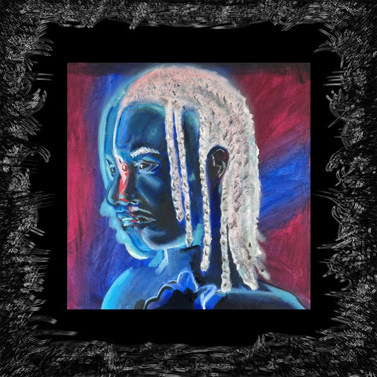 OSAMASON OIL PAINTING A3 POSTER