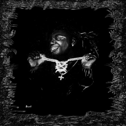 KEN CARSON OIL PAINTING A3 POSTER