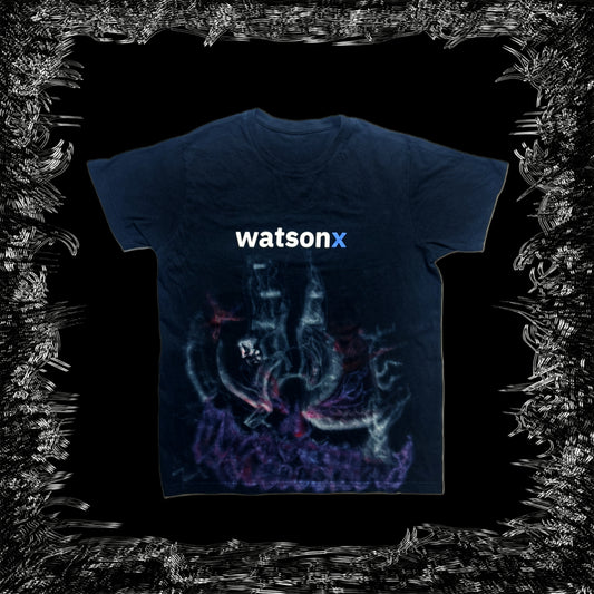 Airbrushed 1 of 1 Watson x abstract skull t shirt size medium
