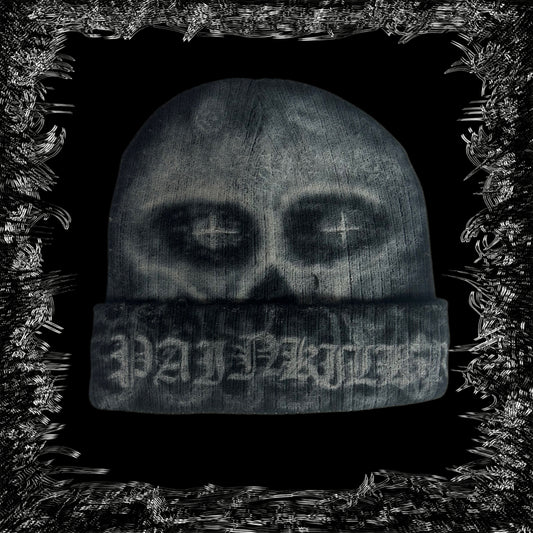 1 of 1 skull beanie gothic logo
